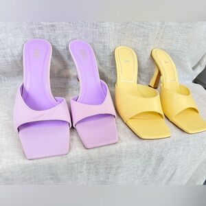Zara heeled mules